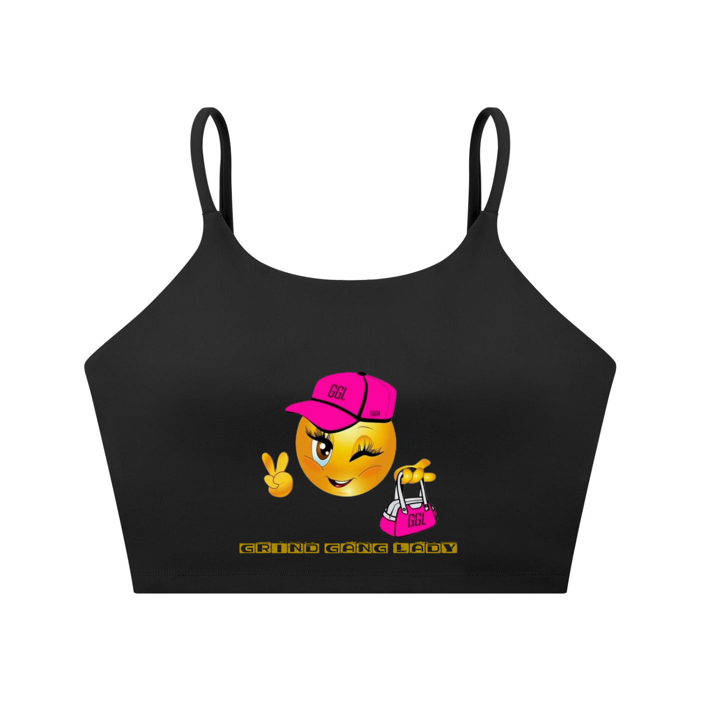 Spaghetti Strap Yoga Sports Bra