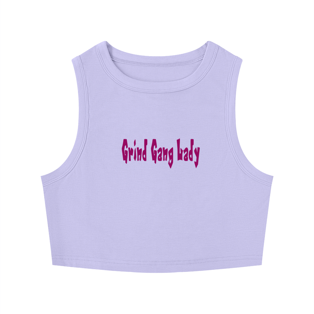 Women's Tight Crewneck Crop Tank Top