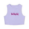 Women's Tight Crewneck Crop Tank Top