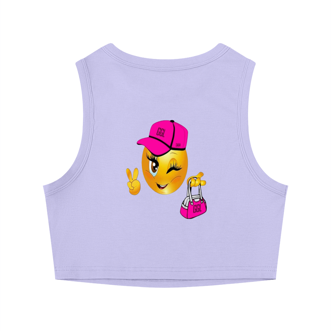 Women's Tight Crewneck Crop Tank Top